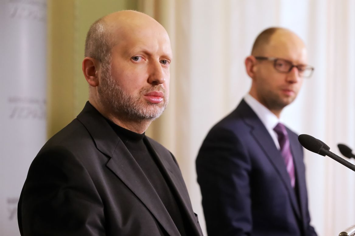 <strong>Ukrainian President Olexander Turchynov: </strong>Turchynov became acting president of Ukraine after Yanukovych's ouster. Like Prime Minister Arseniy Yatsenyuk, he has warned that any Russian military intervention would lead to war.