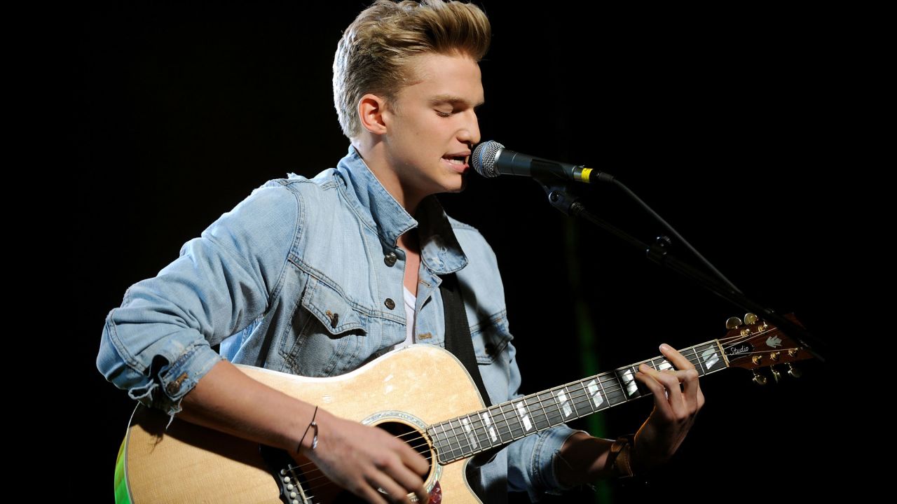 Australian singer Cody Simpson is the youngest participant in this year's "DWTS" lineup, and he's dancing with first-time pro Witney Carson.