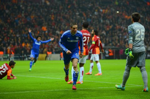 Fernando Torres, meanwhile, has struggled to fulfill his $80 million price tag since joining Chelsea from Liverpool in 2011, scoring just nine goals from 32 appearances this season.