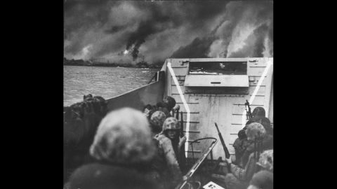 On June 25, 1950, North Korean Communist forces invaded South Korea. Two days later, President Truman ordered U.S. forces to assist the South Koreans. Here, U.S. Marines land at Inchon as the battle rages. Three years later, an armistice agreement was signed, with the border between North and South roughly the same as it had been in 1950. The willingness of China and North Korea to end the fighting was in part attributed to the death of Stalin in March. There has never been a peace treaty, so the Korean War, technically, has never ended.