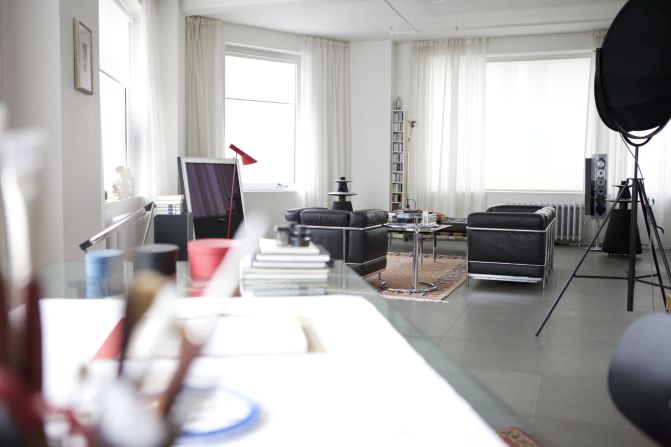 <em>Daniel Libeskind, New York</em><br /><br />Libeskind's apartment is not far from the site of the September 11 terrorist attacks, and the hustle and bustle of New York is all around him.