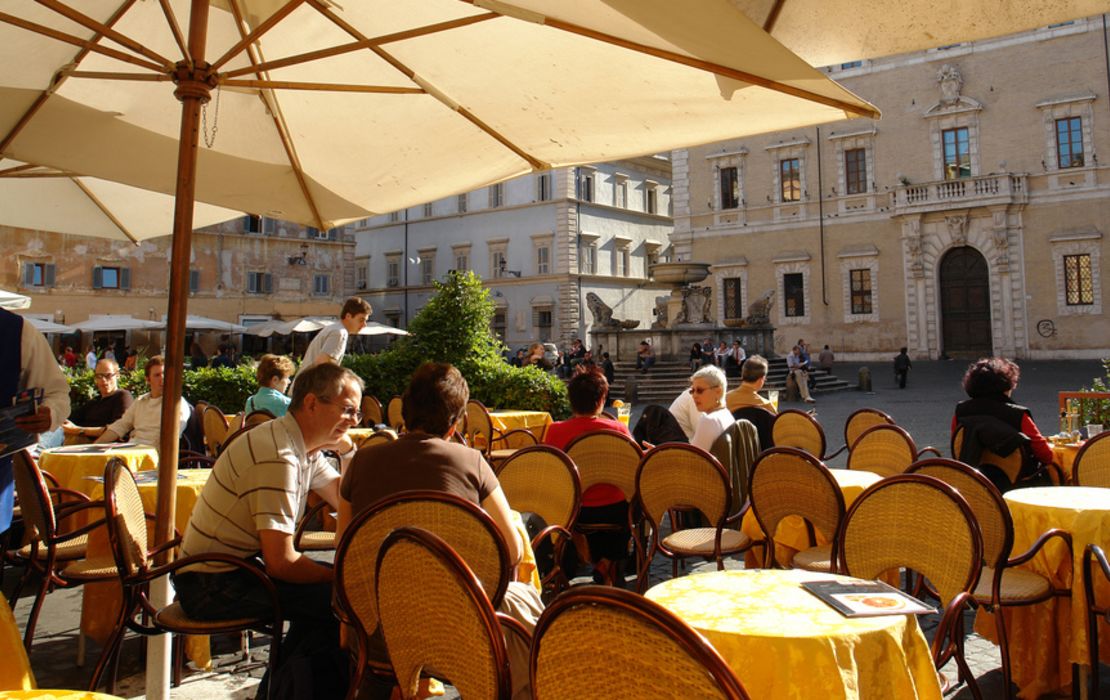 When in Rome, order an espresso. 