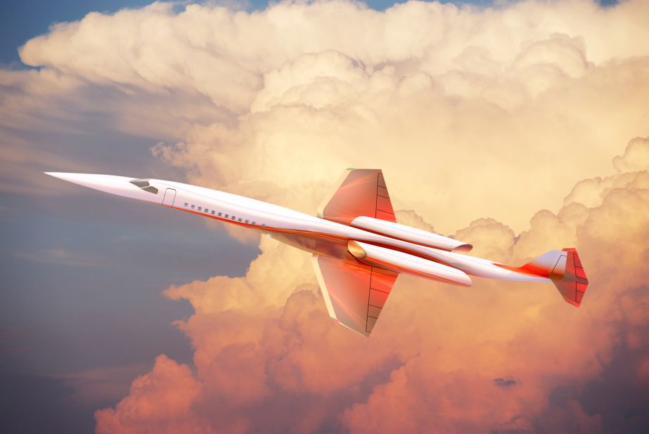 Aerion Corporation is also developing a supersonic business jet that could hit speeds of Mach 1.6. To help eliminate drag and reduce fuel costs, they've teamed up with NASA to come up with a technologically advanced wing design that can reduce overall drag by 20%.