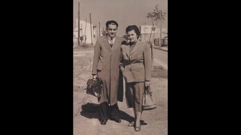 Dionizy Storozynski and Irena Krzyzanowska met and married in Buenos Aires, Argentina, in the early 1950s.