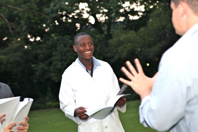 Ludwick Marishane is the creator of DryBath, an innovative hygiene product for daily bathing that is designed to save water.