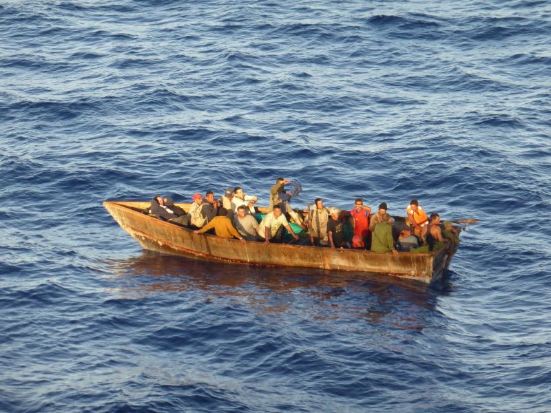 Cruise Ship Rescues 24 Stranded In Caribbean Sea | CNN