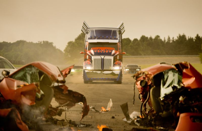 Transformers 4 optimus prime 2024 old truck