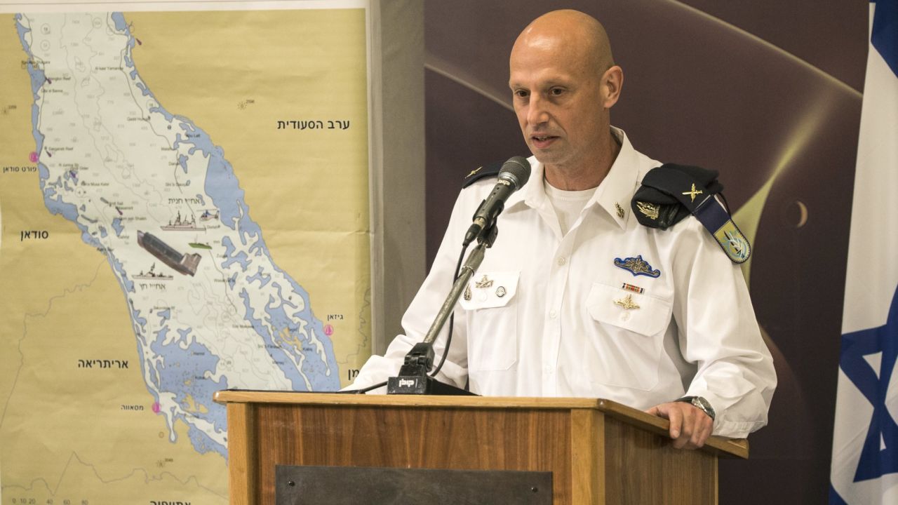 Israeli's Brigadier General Yaron Levi at the Defence Ministery in Tel Aviv on March 5, 2014.
