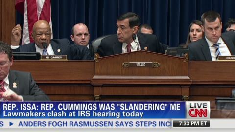 Tension between congressmen Darrell Issa and Elijah Cummings during a House Oversight hearing has led to the Congressional Black Caucus calling for Issa to be removed from his post as committee chairman.