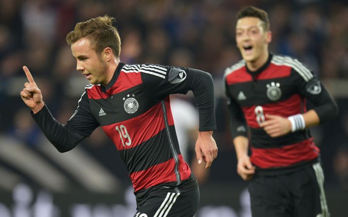 Mario Gotze scored the only goal of the game as Germany defeated Chile 1-0 in Stuttgart.