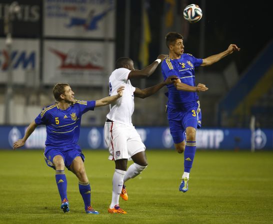 Ukraine edged out the USA 2-0 thanks to goals from Andriy Yarmolenko and Marko Devic. 