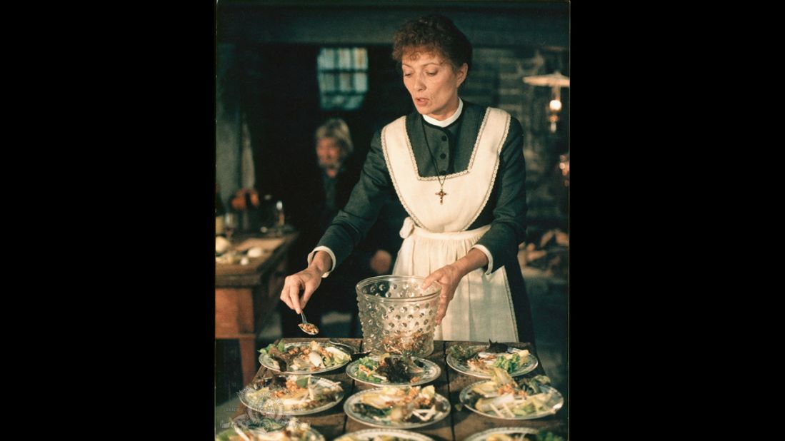 <strong>"Babette's Feast" (1987):</strong> Stéphane Audran stars as Babette Hersant in this sinfully decadent film about a French woman who uses an unexpected windfall to host an amazing dinner. 