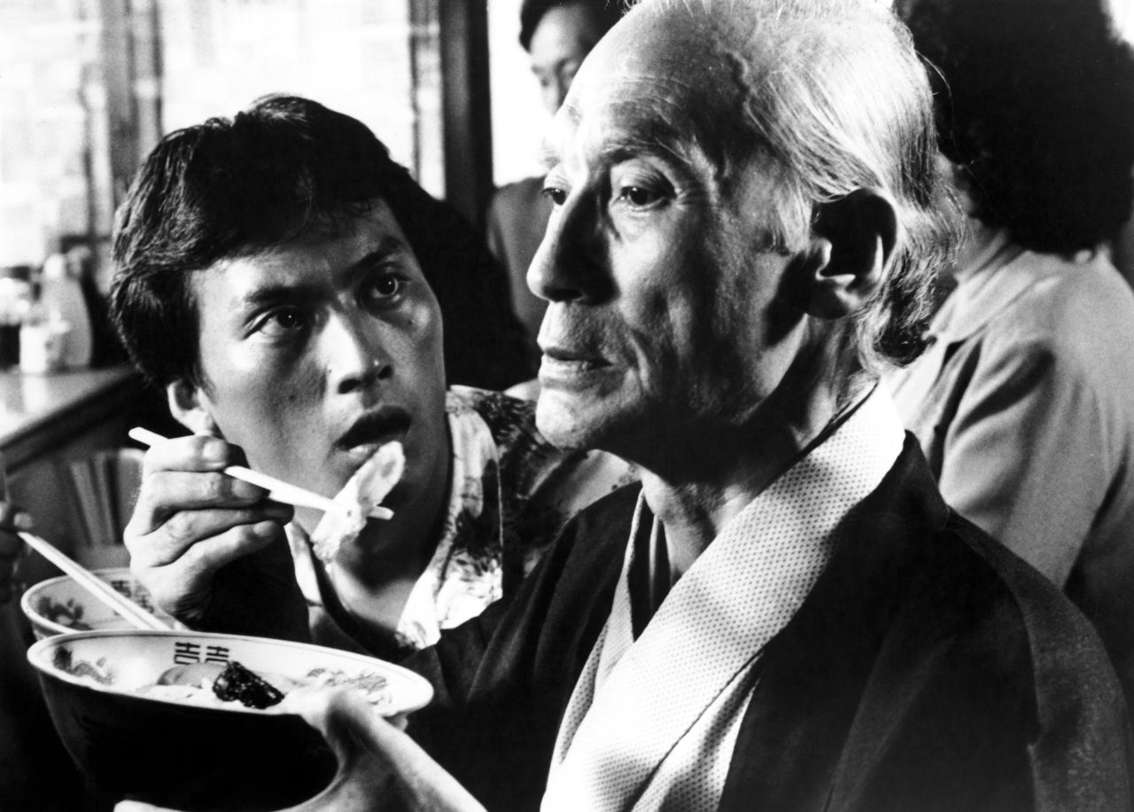 <strong>"Tampopo" (1985):</strong> Ken Watanabe and Ryutaro Otomo star in this Japanese comedy that is beloved by fans of ramen noodle soup. 