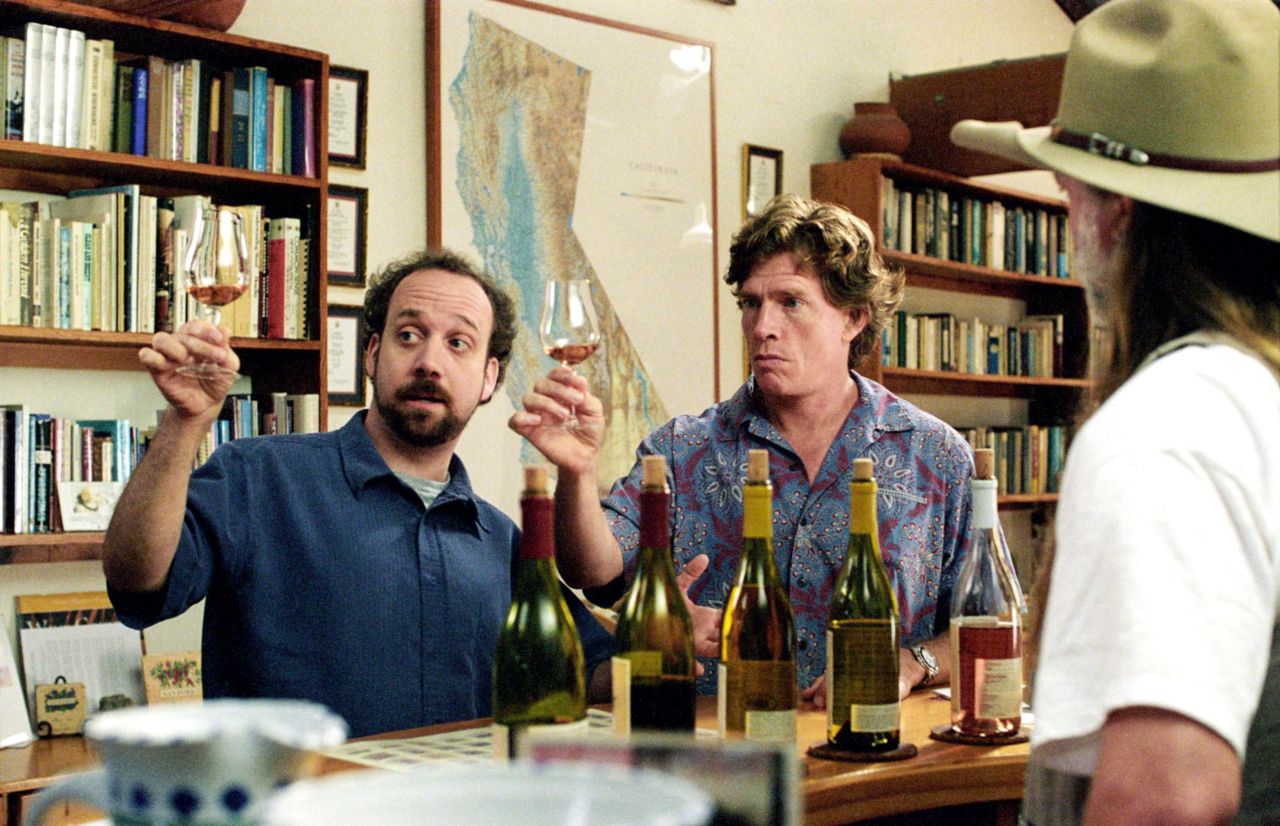 <strong>"Sideways" (2004):</strong> Yes, there is plenty of wine in this movie starring Paul Giamatti and Thomas Haden Church, but you have to have food to go along with all that libation, right? 
