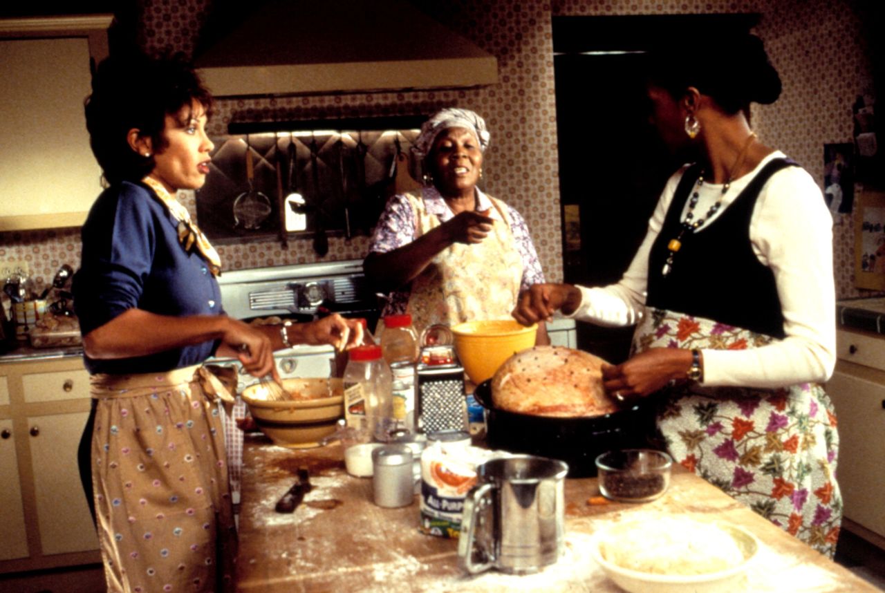 <strong>"Soul Food" (1997):</strong> Vanessa L. Williams, Irma P. Hall and Vivica A. Fox star in this family drama about a close-knit family that loves as hard as they cook and dine during their Sunday family meals. 