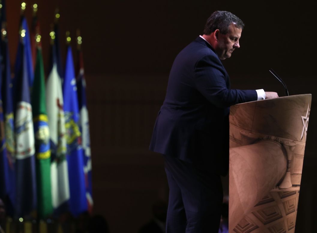 Gov. Chris Christie of New Jersey told the conservative gathering that Republicans need to push their ideas. "We've got to start talking about what we're for and not what we're against," Christie said.