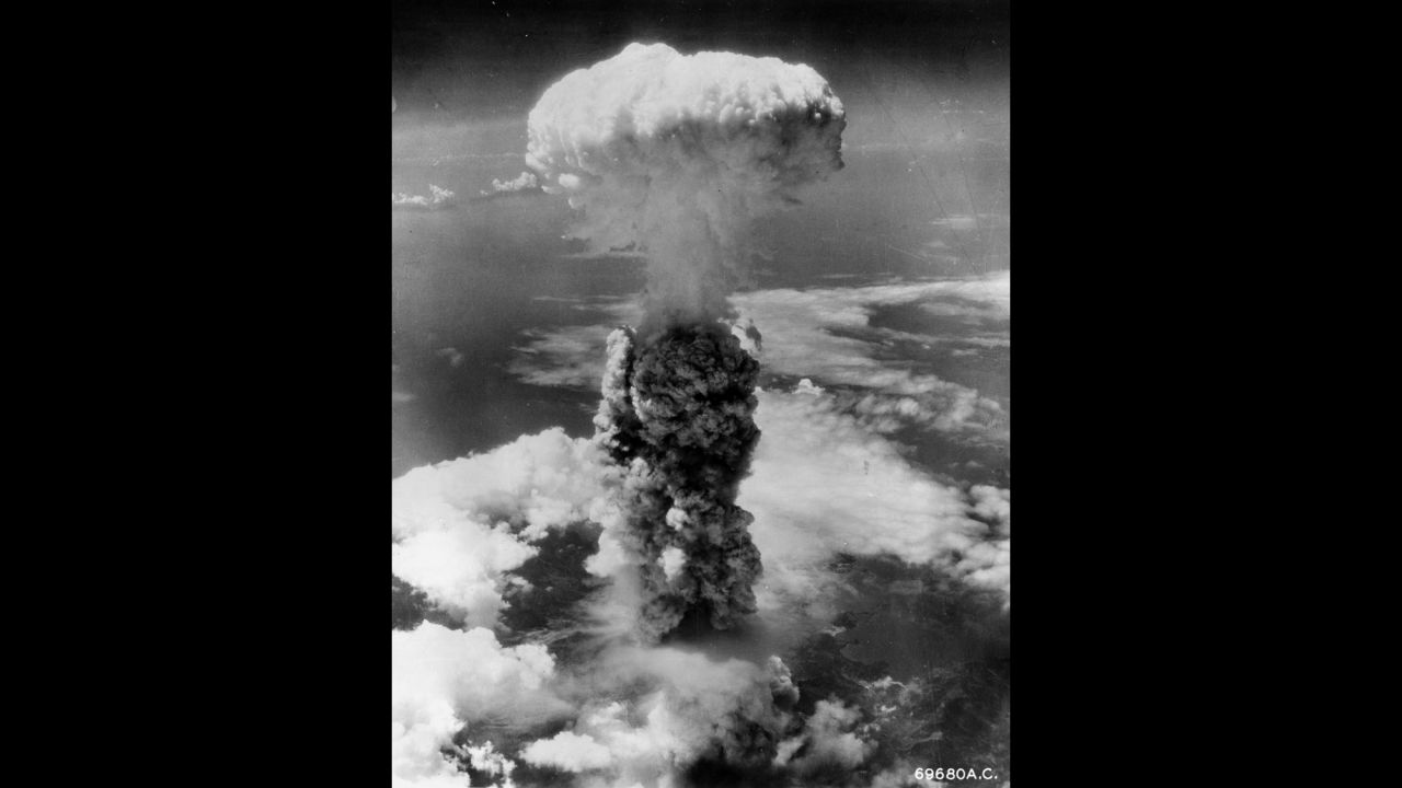 A mushroom cloud rises above Nagasaki, Japan on August 9, 1945. Thirty-two years earlier H.G. Wells' novel "The World Set Free" was written, foreshadowing the emergence of nuclear weapons. Wells writes of "atomic bombs" and "<a href="http://gutenberg.net.au/ebooks13/1303141h.html" target="_blank" target="_blank">new bombs that would continue to explode indefinitely</a>," inspired by the research of chemist William Ramsay, radiochemist Frederick Soddy and the father of nuclear physics Ernest Rutherford.