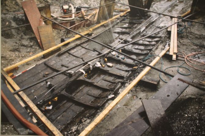 Dating back to 1025, the historic vessel was found in Denmark's Roskilde Fjord during excavation around the city's Viking Museum. 