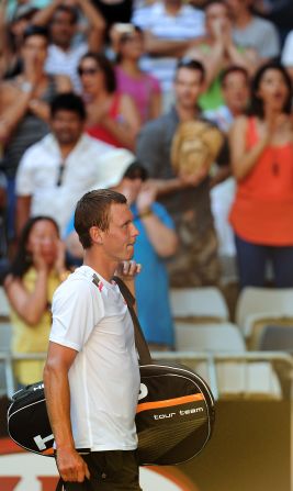 Tomas Berdych, Stepanek's fellow Czech, was loudly booed in Melbourne in 2012. He refused to shake hands with Nicolas Almagro after he thought the Spaniard hit a ball straight at him on purpose. 