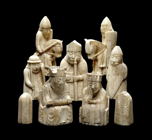 These delicate chess pieces give an insight into a more thoughtful Viking, rather than the stereotypical image of barbaric warrior.