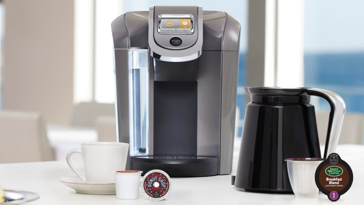 Behold! The new Keurig 2.0 machine.