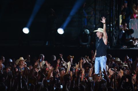 Country music is clearly doing well, as Kenny Chesney occupies the No. 2 spot with $32,956,240.70 in earnings.