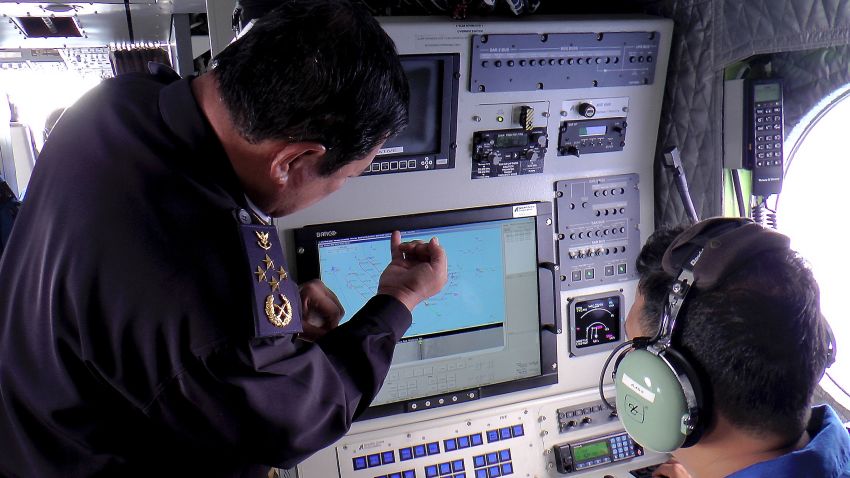 AT SEA, KELANTAN COAST, MALAYSIA - MARCH 09: In this handout provided by the Malaysian Maritime Agency, a patrol vessel of Malaysian Maritime Enforcement Agency searches during the search and rescue mission for Malaysia Airlines flight MH370 on March 9, 2014 off the Kelantan coast, Malaysia. Potential sightings of possible airliner debris and a possible oil slick in the sea off Vietnam have not been officially verified or confirmed as investigative teams continue to search for the whereabouts of missing Malaysia Airlines flight MG370 and its 293 passengers, travelling from Kuala Lumpur to Beijing. The airliner was reported missing on the morning of March 8 after the crew failed to check in as scheduled. Relatives of the missing passengers have been advised to prepare for the worst as authorities focus on two passengers on board travelling with stolen passports. (Photo by Malaysian Maritime Agency via Getty Images)