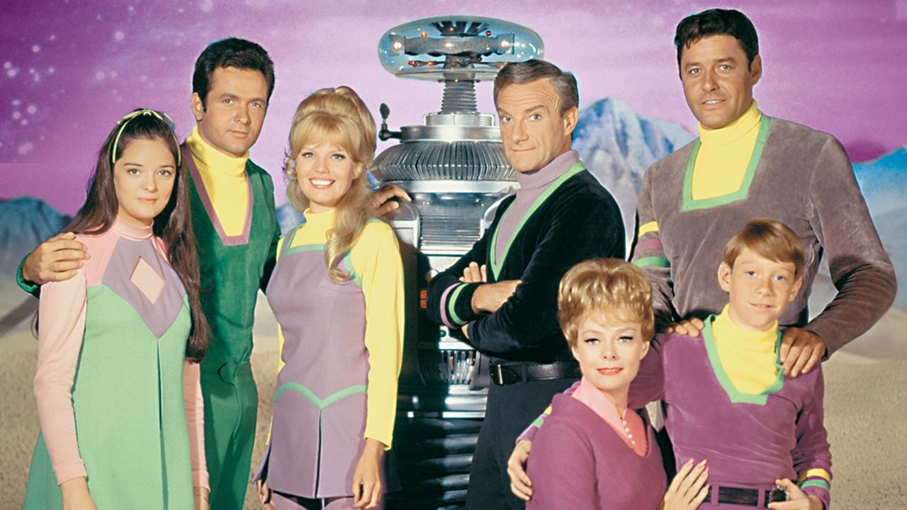 Shows such as the 1960s sci-fi TV series "Lost in Space" were set in the future, which appeared to be all-white.