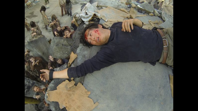 Asian actors were once forced to play servants or cartoonish villains. But actor Steven Yeun on "The Walking Dead" plays Glenn Rhee, a tough and resourceful lead character on the show.
