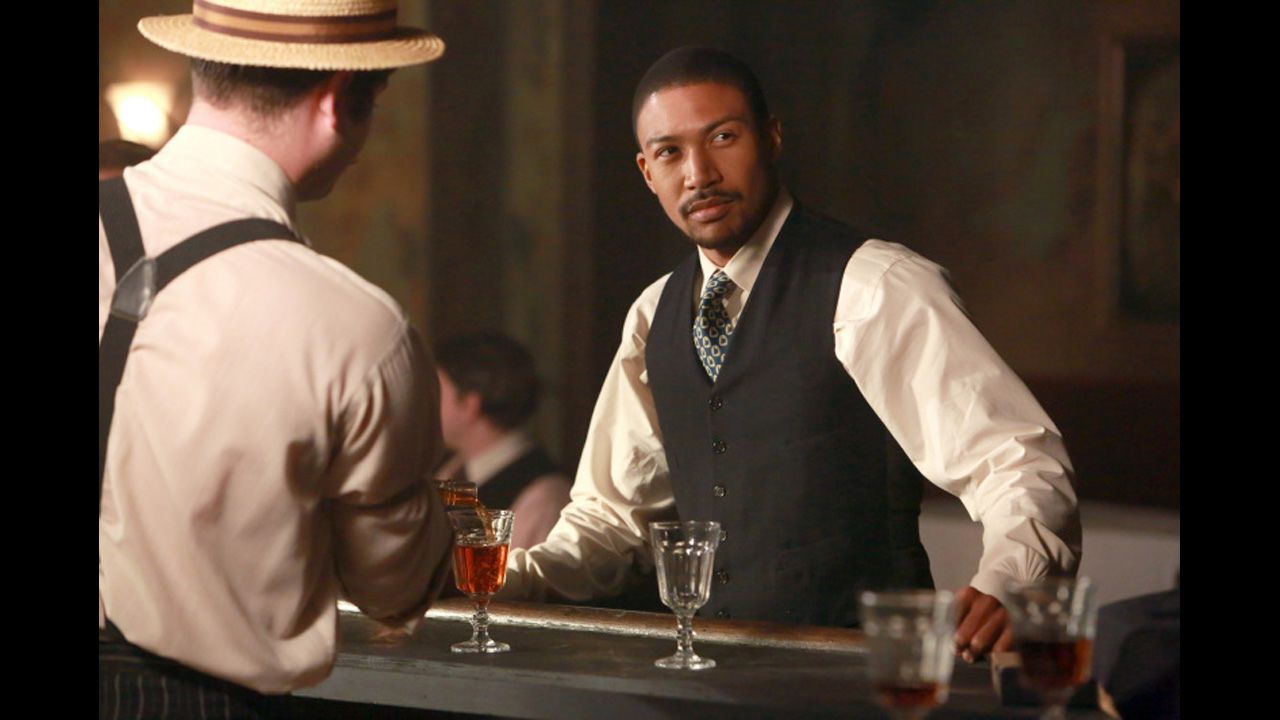 Vampires are supposed to be white guys, right? Not on the TV series "The Originals," which features Charles Michael Davis as the charming but deadly Marcel.