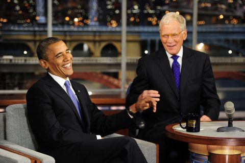 Obama joked with David Letterman during this September 2012 appearance but he also discussed the presidential campaign and the attack on the U.S. facility in Benghazi, Libya, in which four Americans, including the U.S. ambassador, were killed.