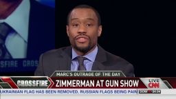 Crossfire Marc Lamont Hill outraged Zimmerman autographing at gun show_00002021.jpg