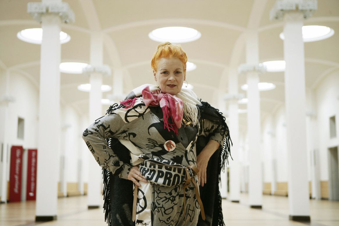 The 72-year-old 'grandmother of punk fashion' said she also wants to scale back her clothing business, due to concerns over environmental sustainability. 