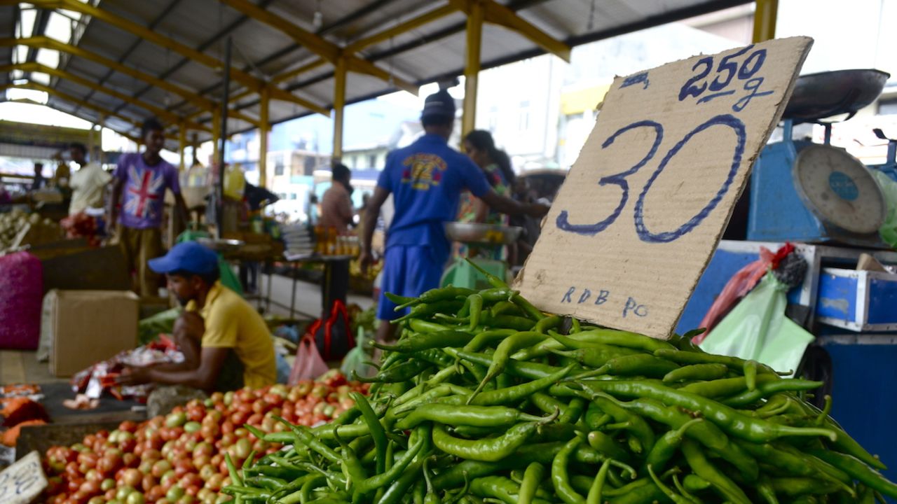 Colombo's Pettah Market, one of the city's most important trading centers.