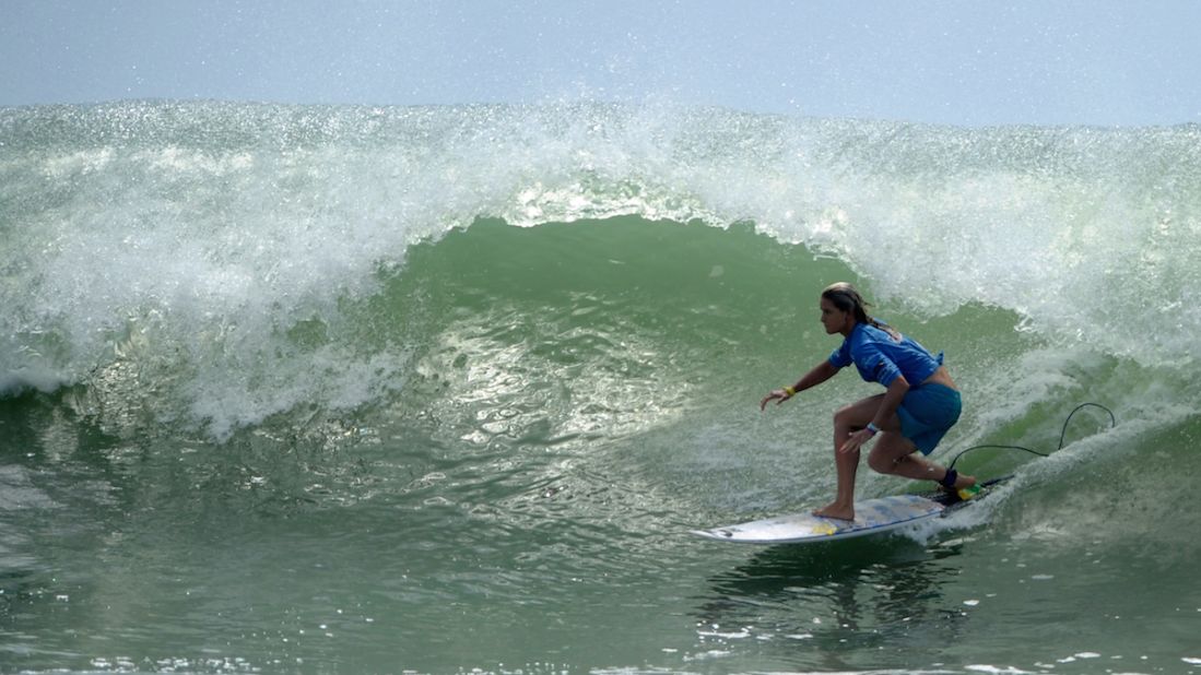 Sri Lanka's reputation as a surfing destination has surged in recent years. The country's Ahangama beach is famous for its waves. 