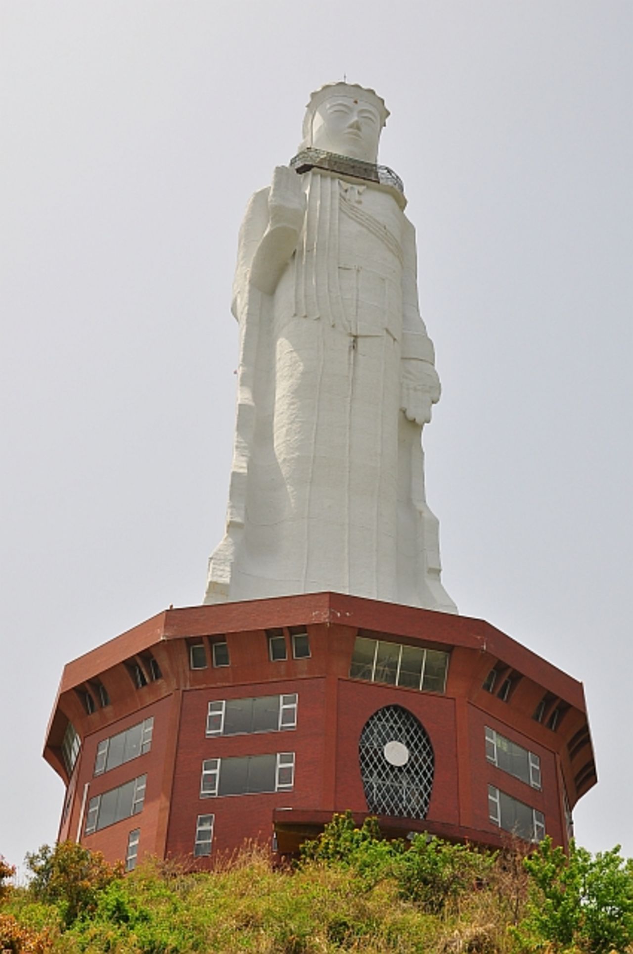 At a total height of 100 meters, the <a href="http://abandonedkansai.com/2012/09/24/world-peace-giant-kannon/" target="_blank" target="_blank">World Peace Giant Kannon</a>, or Awaji Kannon, is one of the tallest statues in the world. Located on Awaji Island, in Japan's Hyogo Prefecture, it closed in 2006 following the death of its owner. Though put to auction several times since, Seidel says there were no takers. 