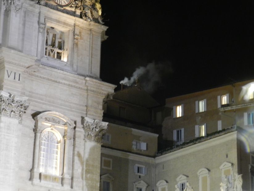 Camaya remembers the night white smoke poured from the Vatican chimney, signaling that a new pope had been chosen. "This was one event that left me teary-eyed and thanking God for making me a Catholic," he said.