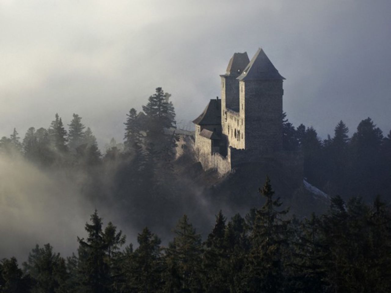 Castle Kasperk, Czech Republic. A previously unpublished photo in the series.
