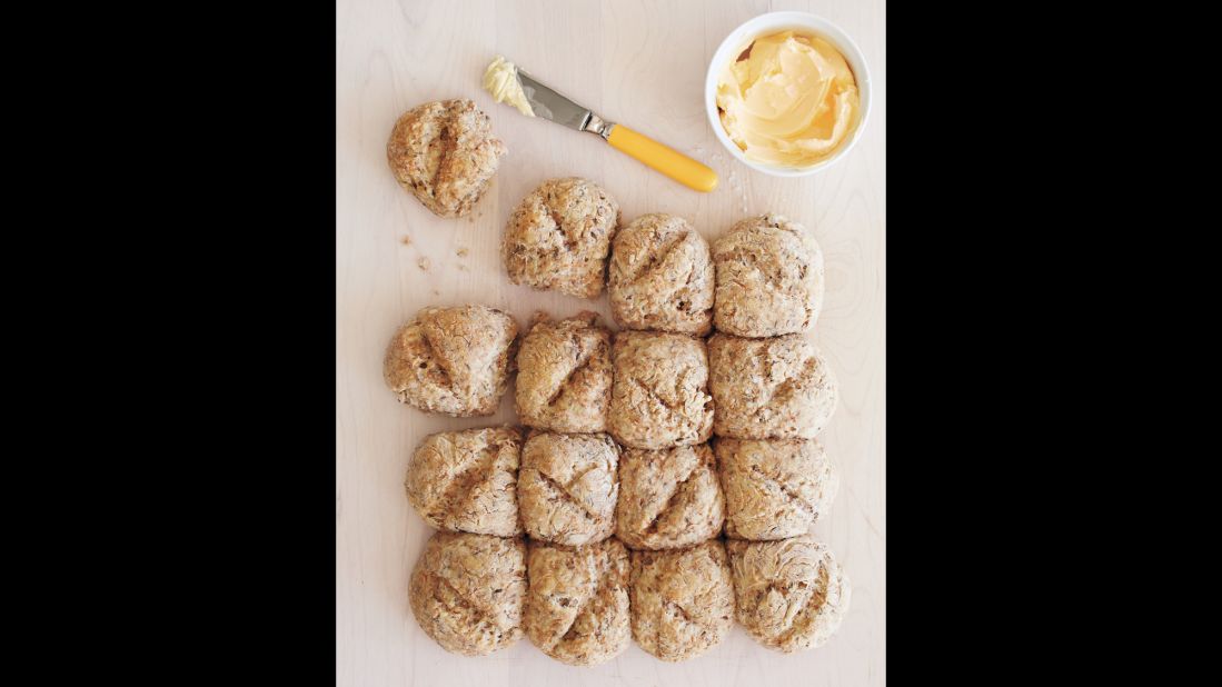 Instead of baking one big loaf of Irish soda bread this St. Patrick's Day, make a <a href="http://www.marthastewart.com/1055130/pull-apart-soda-bread?xsc=synd_cnn" target="_blank" target="_blank">version that yields individual servings</a>.