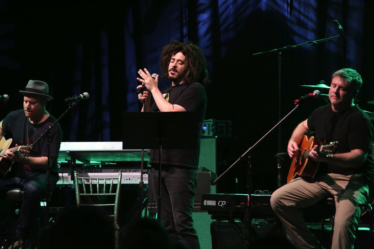 Counting Crows frontman Adam Duritz, who turned 50 in August, barely looks his age. 