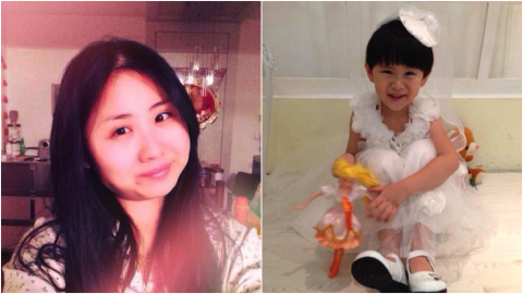 Missing 370 passenger Huang Yi and her 5-year-old daughter