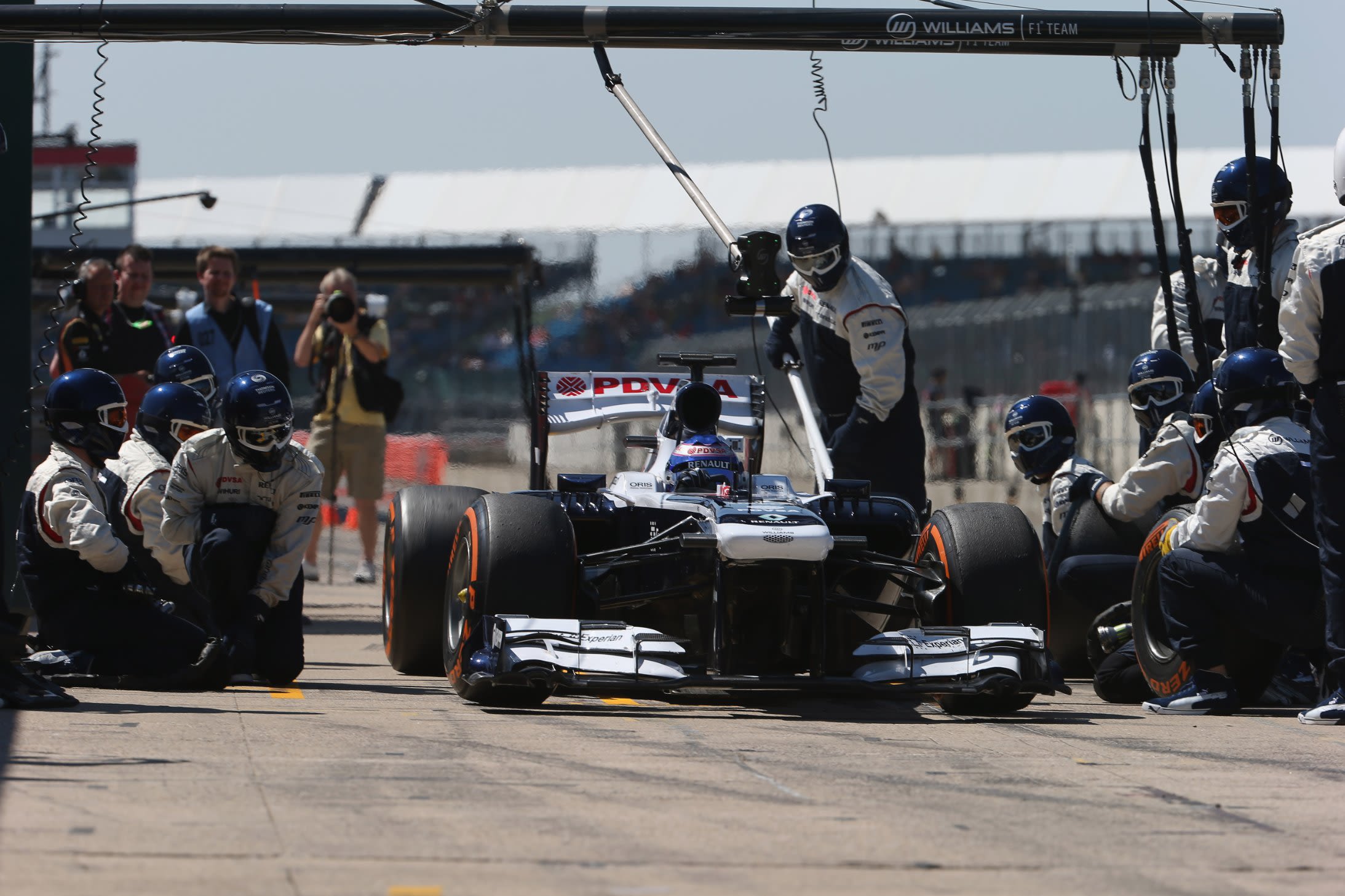 "I was also unsure if the strain was going to be too much," she says. "But already on my first lap out of the pits I knew it was going to be manageable."