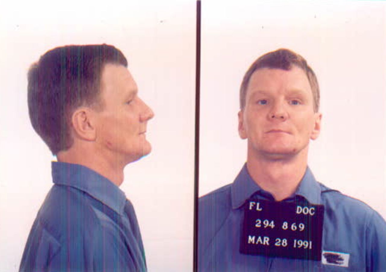 A man named Christopher Longenecker <a href="http://i2.cdn.turner.com/cnn/2014/images/03/18/dambrosio.pdf" target="_blank" target="_blank">testified in 2004</a> that Lewis, shown here, raped Longenecker shortly before Klann's murder. Immediately after the alleged rape, Klann walked in on the two men -- which gave Longenecker a chance to escape,<a href="http://i2.cdn.turner.com/cnn/2014/images/03/18/dambrosio.pdf" target="_blank" target="_blank"> Longenecker testified</a>. Longenecker said Klann knew he was upset. Longenecker told Klann that "something had just happened," and Longenecker suspected Klann understood what that meant, <a href="http://i2.cdn.turner.com/cnn/2014/images/03/18/dambrosio.pdf" target="_blank" target="_blank">according to the testimony.</a>