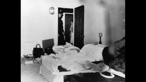 The Los Angeles County coroner ruled that actress Marilyn Monroe's death in this room was a "probable suicide" from an overdose of barbiturates. Despite the official conclusion, questions have lingered for decades about Monroe's death in August 1962. She was 36.