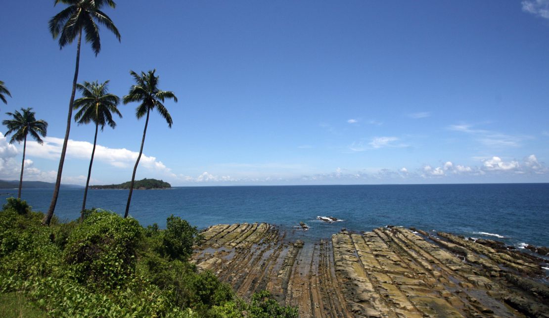 Port Blair, the administrative capital of the Andaman and Nicobar Islands.