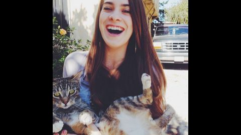 Goulder takes several medications so that she can enjoy her pets. "I would never recommend this lifestyle to another person but I love my cats and I wouldn't change my life for anything!" she wrote in her iReport.