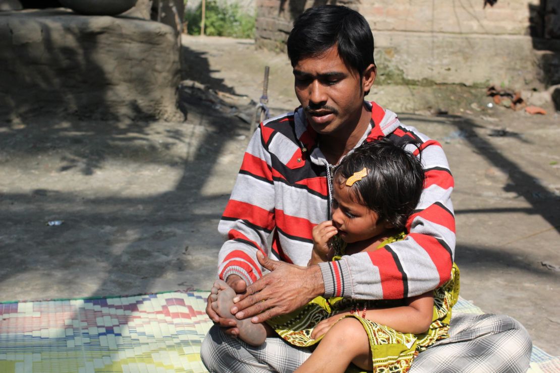 Rukhsar's father Abdul Shah blames himself and says he thought she would never walk again.