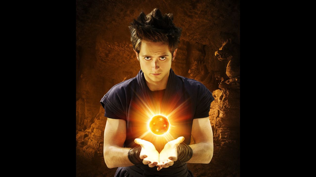 Canadian actor Justin Chatwin starred as Goku in "Dragonball: Evolution" in 2009. 