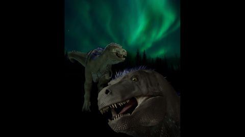 Illustration of the newly named genus and species that once roamed northern Alaska.