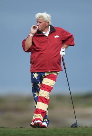Daly, who says he has not drunk alcohol for six years following his well-publicized off-course problems, still enjoys a cigarette.